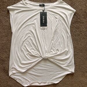 Terez Cream Short Sleeve Women's Tee